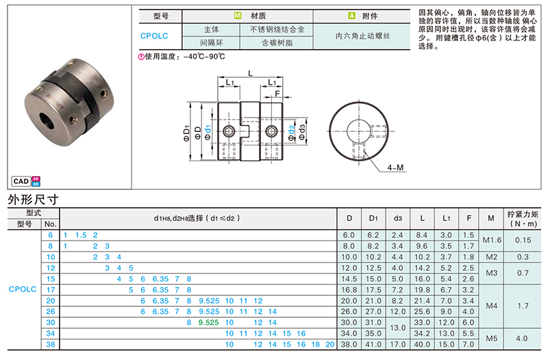 亚娱官方网站(中国)有限公司案例 十字滑块型·顶丝式(图1)